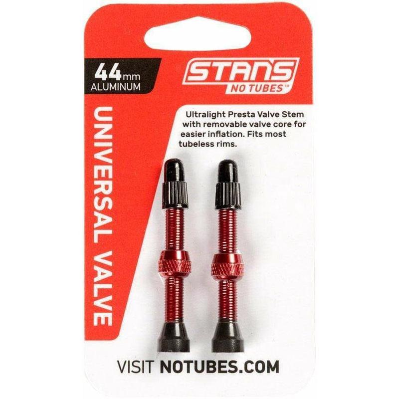 Tubeless Valves Tubeless Valve Presta 44mm Red Pair