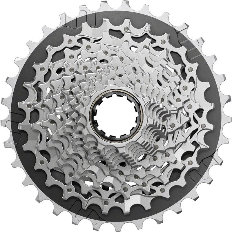 Force XG-1270 Cassette - 12-Speed 10-33t Silver For XDR Driver Body E1