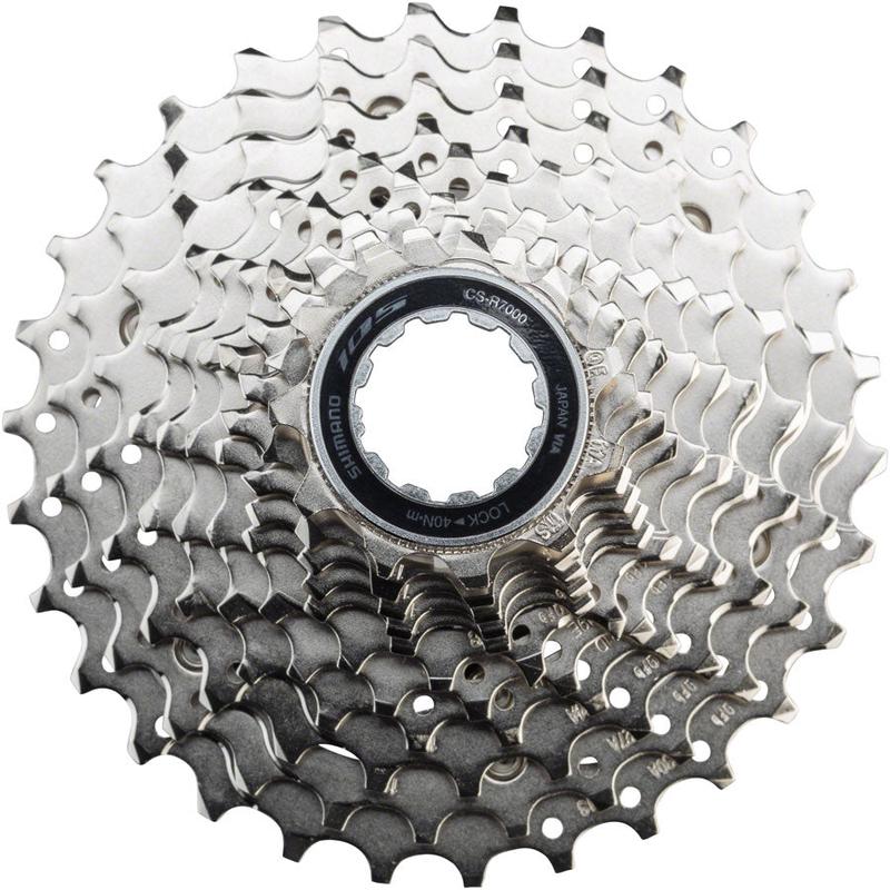 105 CS-R7000 Cassette - 11 Speed 12-25t Silver