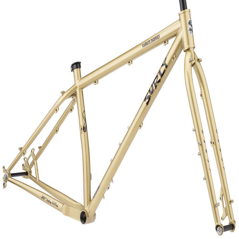 Karate Monkey Frameset - 27.5\" Steel Fools Gold X-Large